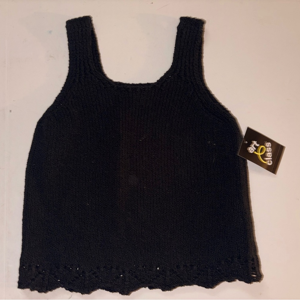 NWT Art Class size 10/12 sweater tank